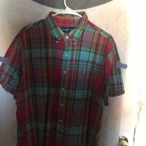 Short sleeve Ralph Lauren plaid